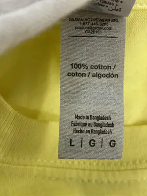 GILDAN/ギルダン/Tシャツ/カットソー/トップス/イエロー/L