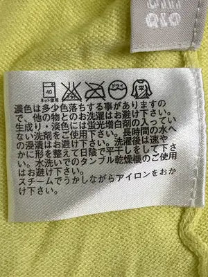 UNIQLO/ユニクロ/ニット/セーター/トップス/イエロー