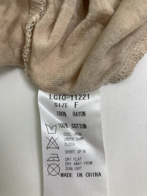 ROSE BUD/ローズバッド/シャツ/ブラウス/トップス/ベージュ/F