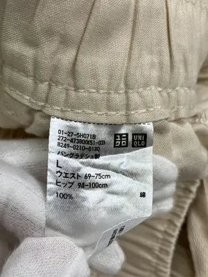 UNIQLO/ユニクロ/その他パンツ/パンツ/ベージュ/L