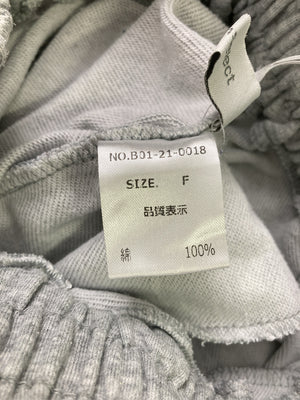 me+em select/ミームセレクト/スウェットパンツ/パンツ/グレー/F