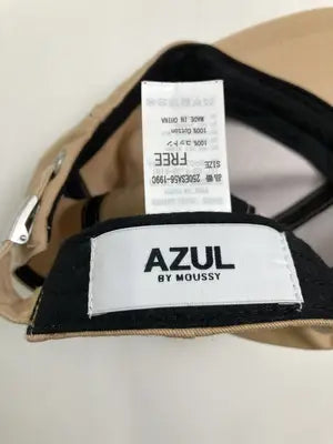 AZUL by MOUSSY/アズールバイマウジー/キャップ/帽子/ベージュ/FREE