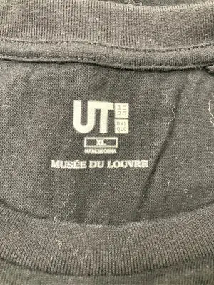 UNIQLO/ユニクロ/Tシャツ/カットソー/トップス/ブラック/XL