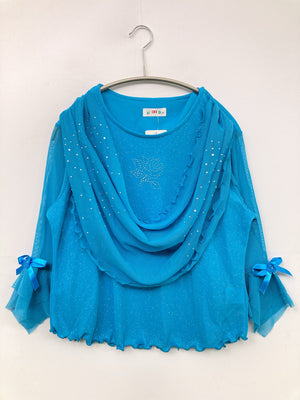 RAINBOW/シャツ/ブラウス/トップス/スカイブルー/M