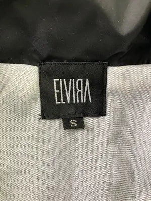 ELVIRA/ジャージ/トラックジャケット/トップス/ブラック/S