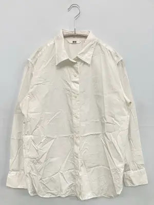 UNIQLO/ユニクロ/シャツ/ブラウス/トップス/ホワイト/S