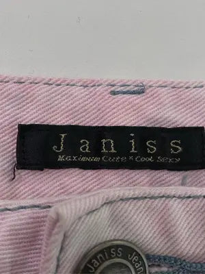 Janiss/ジャニス/デニムパンツ/パンツ/ピンク/M
