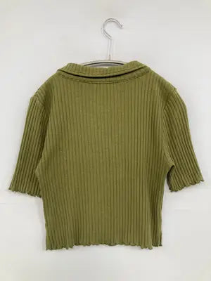 MOUSSY/マウジー/シャツ/ブラウス/トップス/ライトグリーン/F