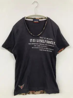 NICOLE CLUB/ニコルクラブ/Tシャツ/カットソー/トップス/ブラック/46