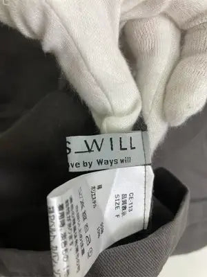 WAYS WILL/その他アウター/ジャケット/アウター/グレー/F
