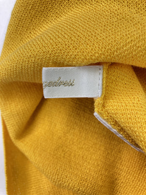 LOUNGEDRESS/ラウンジドレス/ノースリーブ/トップス/イエロー