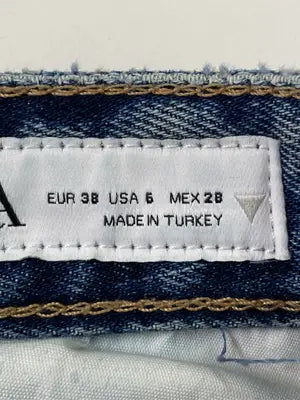 ZARA/ザラ/デニムパンツ/パンツ/ブルー/USA 6