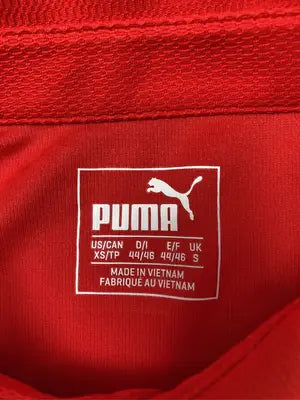 PUMA/プーマ/ポロシャツ/トップス/レッド/XS