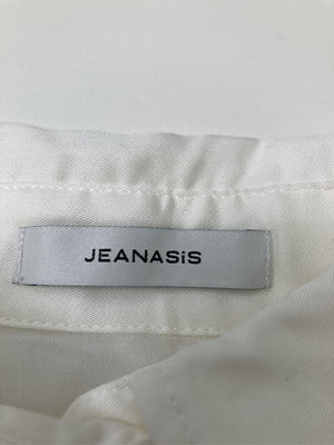 JEANASIS/ジーナシス/シャツ/ブラウス/トップス/ホワイト/F