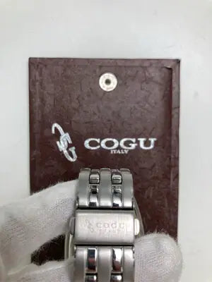 COGU/アナログ腕時計/腕時計/シルバー