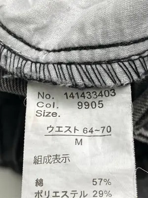 デニムパンツ/パンツ/ブラック/M
