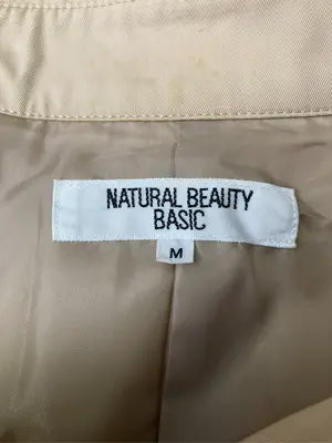 NATURAL BEAUTY BASIC/ナチュラルビューティーベーシック/トレンチコート/ジャケット/アウター/ベージュ/M