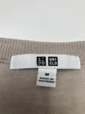 UNIQLO/ユニクロ/ニット/セーター/トップス/ベージュ/M