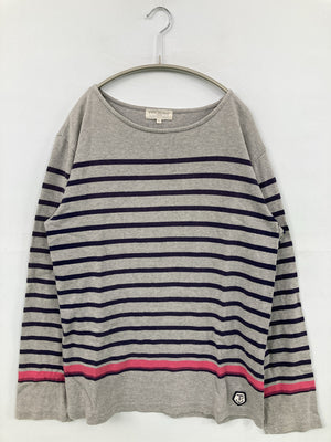 BEAMS/ビームス/Tシャツ/カットソー/トップス/グレー/L