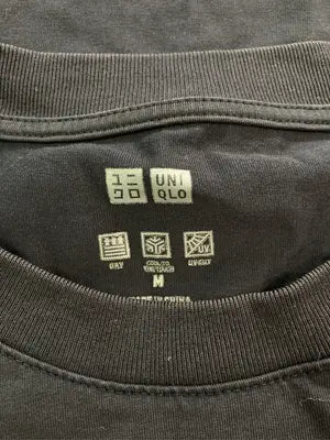 UNIQLO/ユニクロ/Tシャツ/カットソー/トップス/ブラック/M