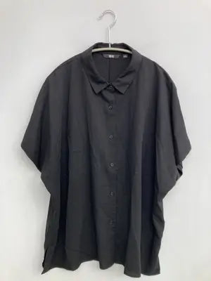 UNIQLO/ユニクロ/シャツ/ブラウス/トップス/ブラック/L