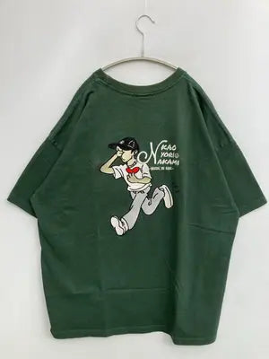 KAOYORINAKAMI/カオヨリナカミ/Tシャツ/カットソー/トップス/グリーン/XL