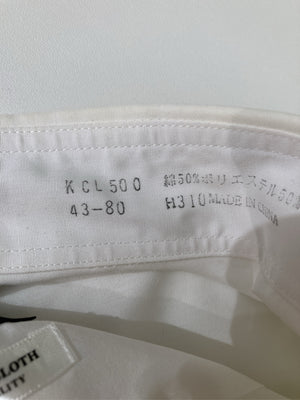 KANSAI MAN/ビジネスシャツ/トップス/ホワイト/43-80