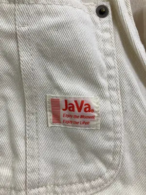 JaVa/ジャバ/サロペット/オーバーオール/オールインワン・サロペット/アイボリー/S