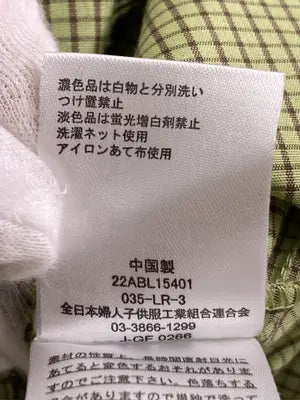 mild manner./シャツ/ブラウス/トップス/ライトグリーン/L