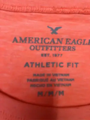 American Eagle Outfitters/アメリカンイーグルアウトフィッターズ/Tシャツ/カットソー/トップス/オレンジ/M