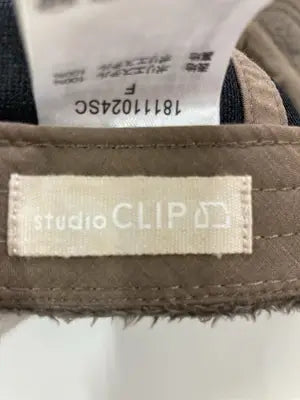 studio CLIP/スタディオクリップ/キャップ/帽子/ブラウン/F