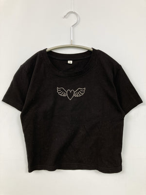 Tシャツ/カットソー/トップス/ブラック/M