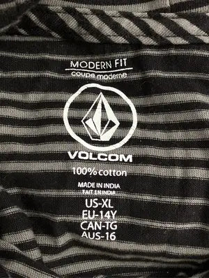 VOLCOM/ボルコム/パーカー/トップス/ブラック/US-XL