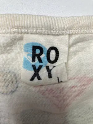 ROXY/ロキシー/Tシャツ/カットソー/トップス/アイボリー/L