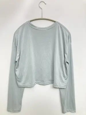 by muni:r/バイムニール/Tシャツ/カットソー/トップス/スカイブルー/F