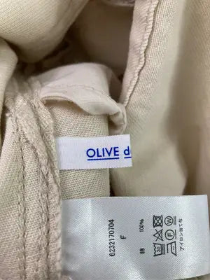 OLIVE des OLIVE/オリーブデオリーブ/サロペット/オーバーオール/オールインワン・サロペット/アイボリー/F