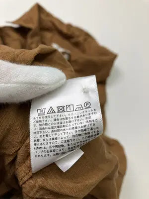 UNIQLO JW Anderson/ユニクロジェイダブリューアンダーソン/シャツ/ブラウス/トップス/ブラウン/M