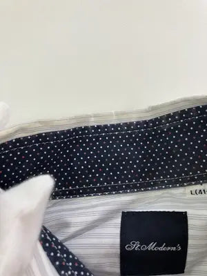 St.Modern's/ビジネスシャツ/トップス/ホワイト/L(41-84)