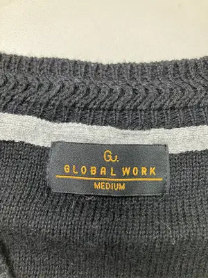 GLOBAL WORK/グローバルワーク/カーディガン/ボレロ/トップス/ブラック/MEDIUM