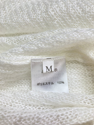 newNE/カーディガン/ボレロ/トップス/ホワイト/M