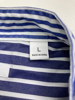 UNIQLO/ユニクロ/シャツ/ブラウス/トップス/ブルー/L