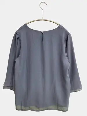 LACE LADIES/レースレディース/シャツ/ブラウス/トップス/ブルー