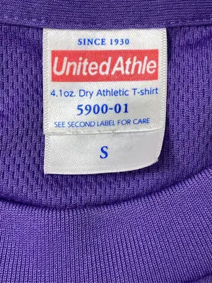 United Athle/ユナイテッドアスレ/Tシャツ/カットソー/トップス/パープル/S