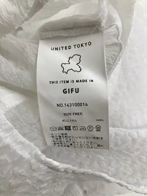 UNITED TOKYO/ユナイテッドトウキョウ/シャツ/ブラウス/トップス/ホワイト/FREE