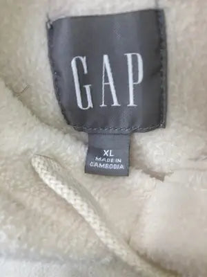 GAP/ギャップ/パーカー/トップス/アイボリー/XL