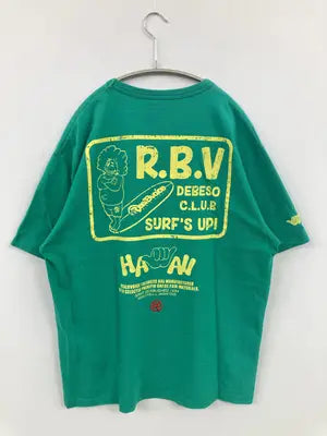 RealBvoice/Tシャツ/カットソー/トップス/グリーン/LARGE