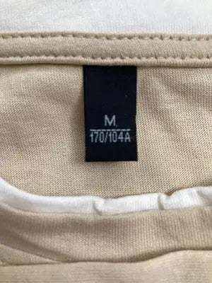Tシャツ/カットソー/トップス/ベージュ/M