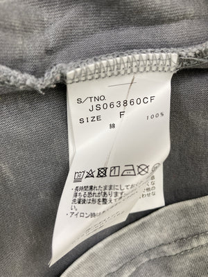 JEANASIS/ジーナシス/Tシャツ/カットソー/トップス/グレー/F