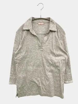 UNIQLO/ユニクロ/ポロシャツ/トップス/グレー/L