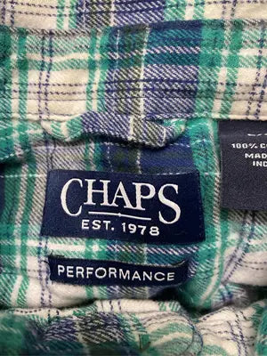 CHAPS/チャップス/シャツ/ブラウス/トップス/グリーン/L/G